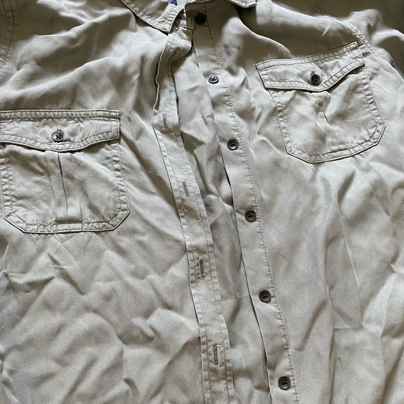 Target Army Green Button down - Picture 2 of 7